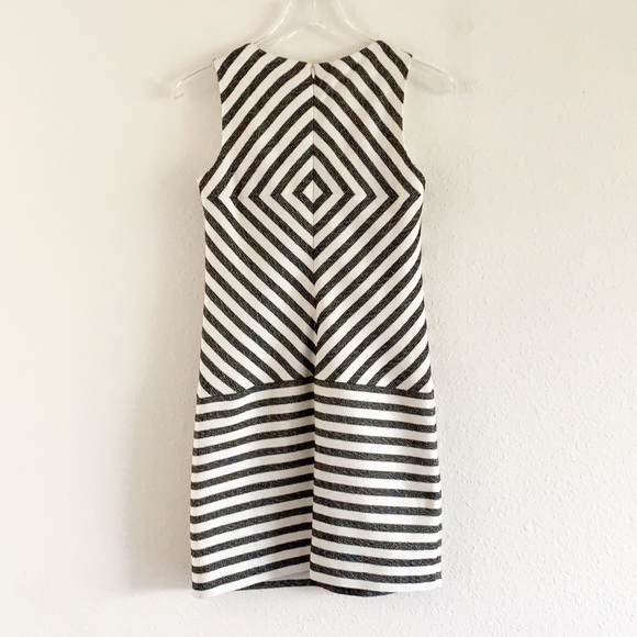 Trina Turk Striped Sleeveless Drop Waist Dress - Picture 2 of 7